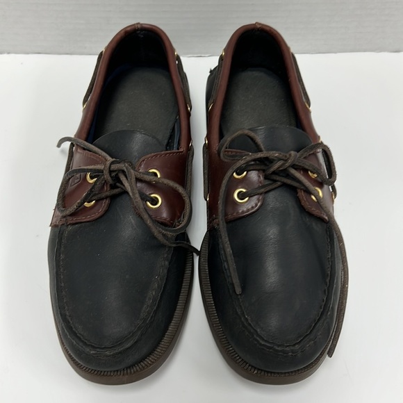 Men’s Sperry Authentic Original A/O 2-Eye Lace Non-Marking Up Casual Shoes - Picture 2 of 8